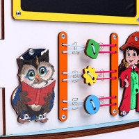 Бизиборд со светом &laquo;Волшебный домик&raquo;