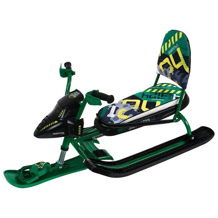 Снегокат Snowpatrol, СНД2/SP3, цвет зелёный Снегокат Snowpatrol, СНД2/SP3, цвет зелёный