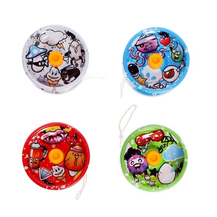 Йо-йо «Ты супер», цвета МИКС, в шоубоксе Йо-йо «Ты супер», цвета МИКС, в шоубоксе