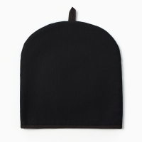 Грелка на чайник Этель  Home collection black 28х28см, 45%лён, 55%хл