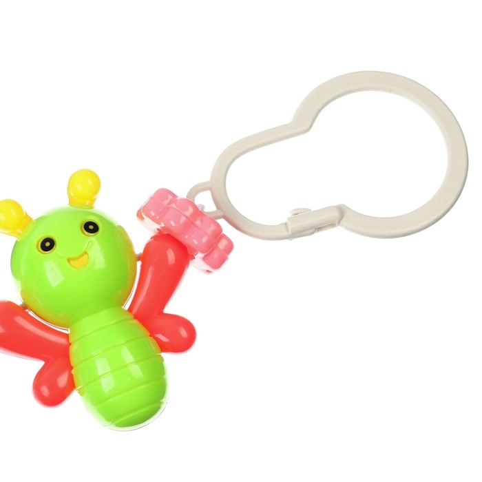 Растяжка на коляску/кроватку «Мишка и друзья», 4 игрушки, цвет МИКС, Крошка Я Растяжка на коляску/кроватку «Мишка и друзья», 4 игрушки, цвет МИКС, Крошка Я