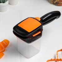 Щипцы - овощерезка «Чудотворец», универсальные 5 в 1, 12,5×7,8×21,3 см, цвет МИКС Щипцы - овощерезка «Чудотворец», универсальные 5 в 1, 12,5×7,8×21,3 см, цвет МИКС