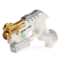 Летающая игрушка «Космобот с бластером», работает от аккумулятора, цвет МИКС Летающая игрушка «Космобот с бластером», работает от аккумулятора, цвет МИКС