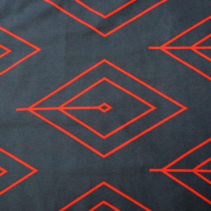 Постельное бельё "Этель" евро Коралловый лепесток 200х217 см, 240*220 см, 70х70 см - 2 шт., поплин 125 г/м&sup2;