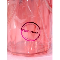 Кружка пластиковая Доляна &laquo;Витраж&raquo;, 350 мл, цвет красный