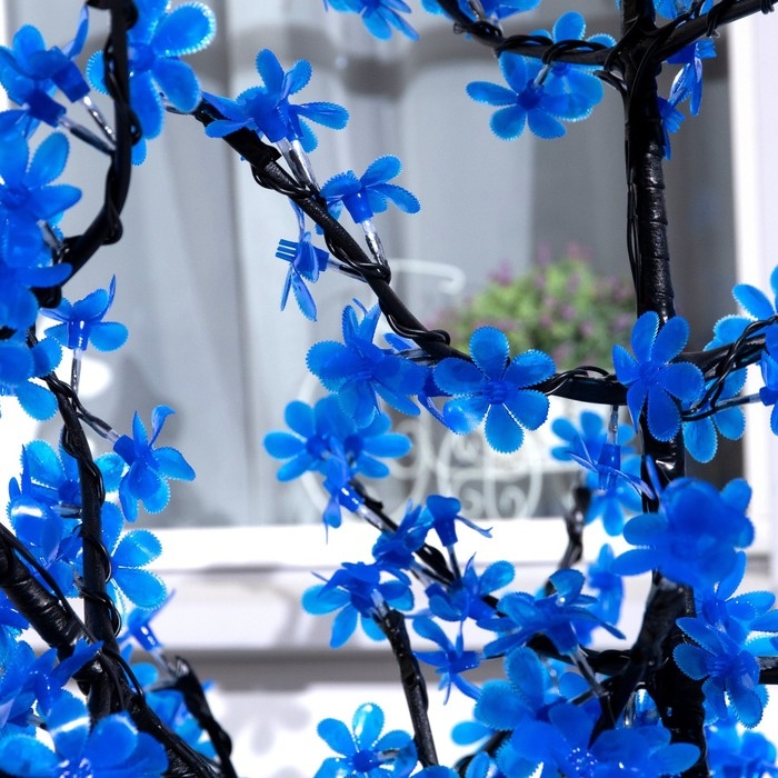 Светодиодное дерево «Баугиния» 1.5 м, 480 LED, постоянное свечение, 220 В, свечение синее Светодиодное дерево «Баугиния» 1.5 м, 480 LED, постоянное свечение, 220 В, свечение синее