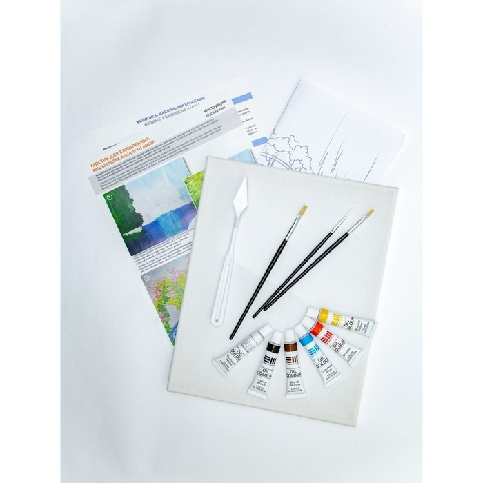 Рельефная живопись &laquo;Чарующий водопад&raquo;