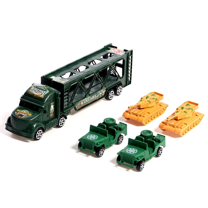 Грузовик «Военный автовоз», инерция Грузовик «Военный автовоз», инерция