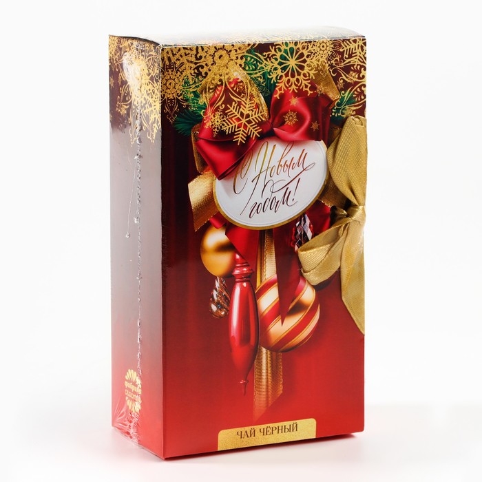Чай в коробке - книге &laquo;Ёлочные игрушки&raquo;, 100 гр
