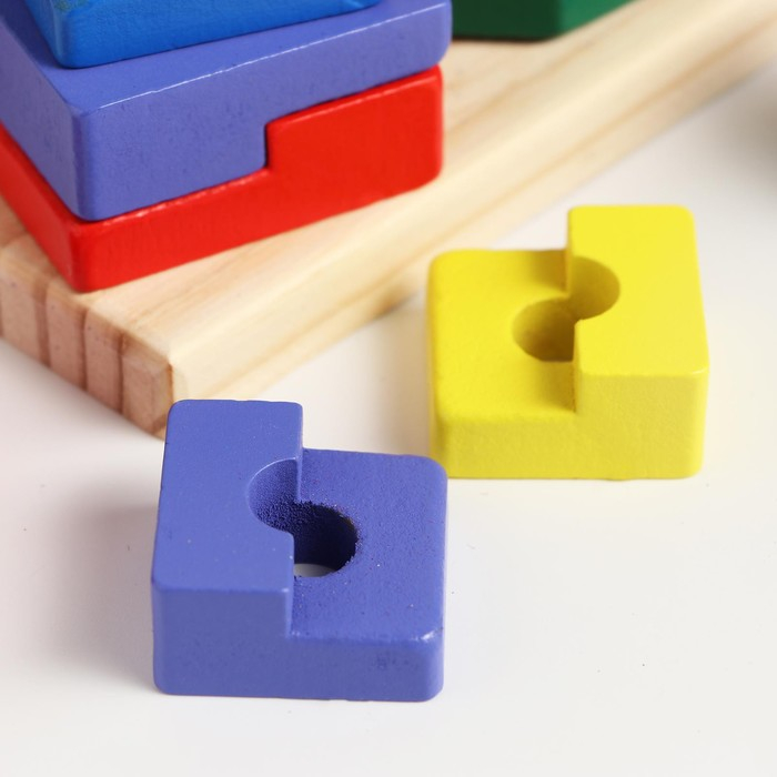 Набор развивающих пирамидок &laquo;Трио&raquo; 19,8х6,4х13,6 см