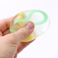 Новый год! Антистресс сквиш мялка &laquo;Змея внутри&raquo;, в шоубоксе, МИКС