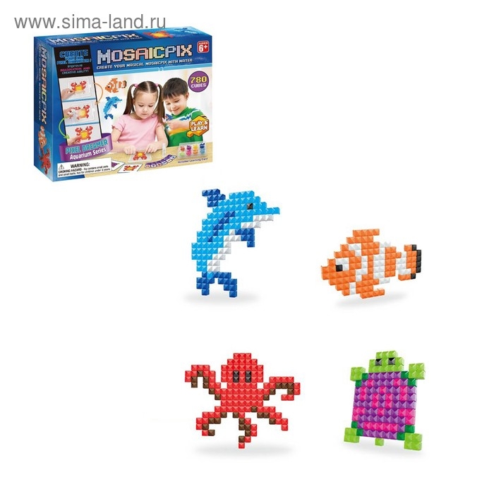 Аквамозаика MOSAICPIX &laquo;Морские животные&raquo;, 780 деталей