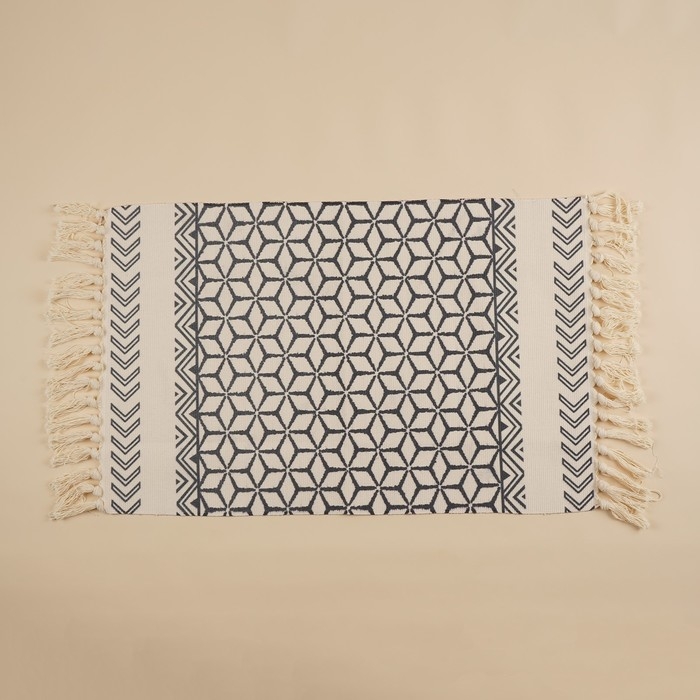 Коврик для дома SL Home Cotton, 60×90 см, цвет бежевый Коврик для дома SL Home Cotton, 60×90 см, цвет бежевый