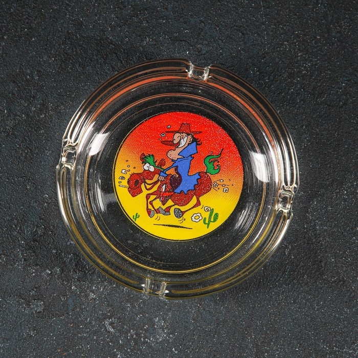 Набор &laquo;Приколы&raquo;, 2 бокала для пива 300 мл, пепельница