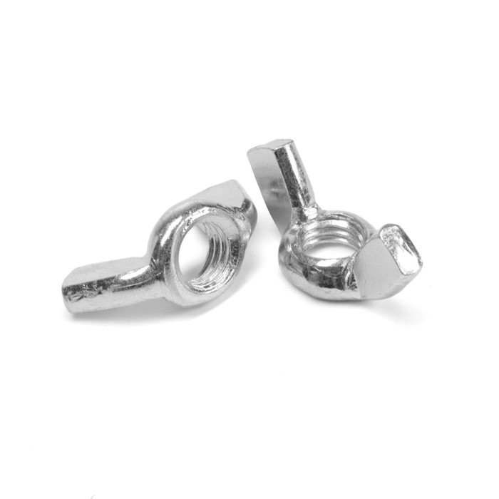 Гайка-барашек ЛОМ, с округлыми лепестками, DIN 315, оцинкованная, М8, 5 кг Гайка-барашек ЛОМ, с округлыми лепестками, DIN 315, оцинкованная, М8, 5 кг