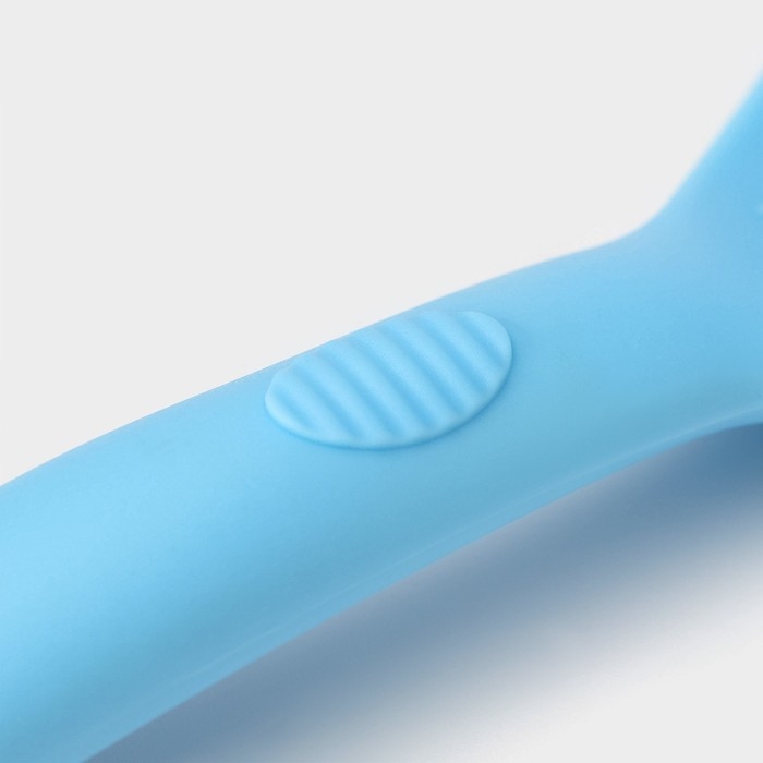 Ложка Доляна &laquo;Дуэт&raquo;, 24&times;7,5&times;4 см, цвет голубой