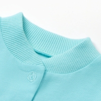 Кофточка детская "Слоник", цвет мятный, рост 56