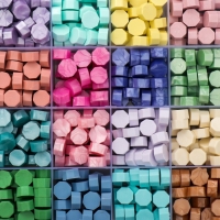 Набор сургуча "Пастельная палитра" матовый+перламутр 24 цвета 19х13х2 см Набор сургуча "Пастельная палитра" матовый+перламутр 24 цвета 19х13х2 см