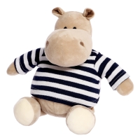 Мягкая игрушка &laquo;Бегемот: В тельняшке&raquo;, 20 см