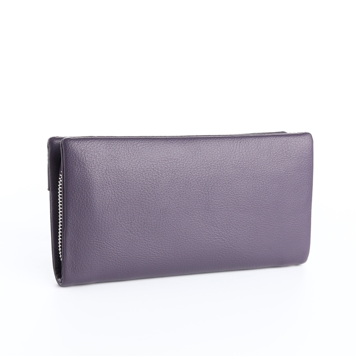 Кошелёк женский на молнии, цвет фиолетовый Кошелёк женский на молнии, цвет фиолетовый