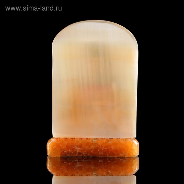 Икона «Святой Лука», с подсвечником, селенит Икона «Святой Лука», с подсвечником, селенит