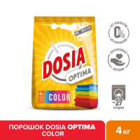 Стиральный порошок Dosia Optima Color, автомат, 4 кг Стиральный порошок Dosia Optima Color, автомат, 4 кг