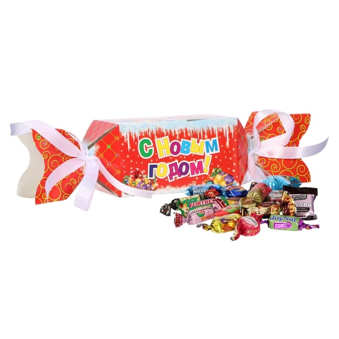 Новый год. Подарочный набор конфет Новый год. Подарочный набор конфет "Лакомка", 200 г
