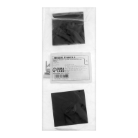 Завертка дверная к ручкам LOCKLAND PRO, цвет черный