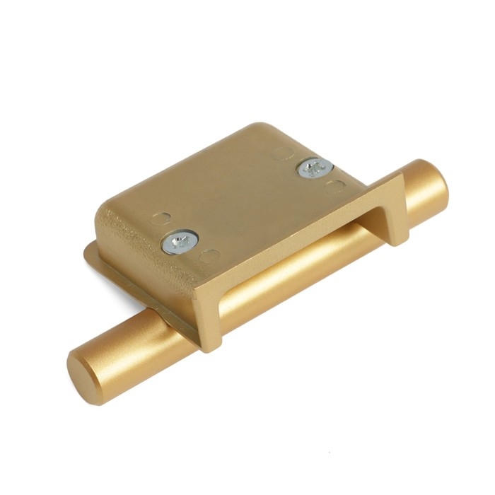 Ручка врезная, Ручка врезная, "Hidden", мо 32 мм, цвет сатиновое золото