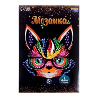 Мозаика стразами «Кот в очках». Набор для творчества Мозаика стразами «Кот в очках». Набор для творчества