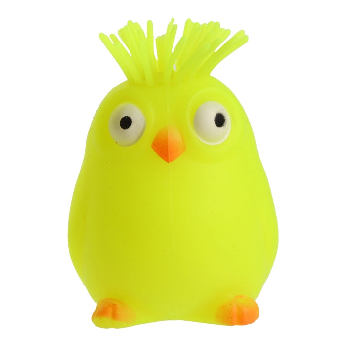 Мяч детский резиновый ёжка световой &laquo;Пингвинчик&raquo;, цвета МИКС , в шоубоксе