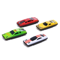 Набор металлических машин &laquo;Гонка&raquo;, 4 шт., цвета МИКС
