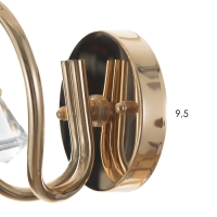 Бра "Голдис" Е27 40Вт золото Бра "Голдис" Е27 40Вт золото