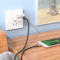 Кабель Hoco X92, MicroUSB - USB, 2.4 А, 3 м, оплётка силикон, чёрный Кабель Hoco X92, MicroUSB - USB, 2.4 А, 3 м, оплётка силикон, чёрный