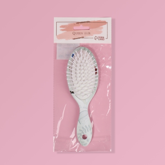 Расчёска массажная, 5,5 × 16 см, рисунок МИКС Расчёска массажная, 5,5 × 16 см, рисунок МИКС