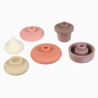 Развивающая игрушка - пирамидка &laquo;Мороженка&raquo;, силикон, Mum&Baby