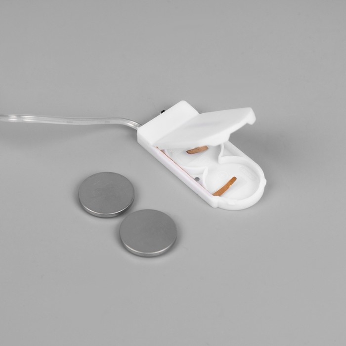 Набор для творчества &laquo;Ёлка серая&raquo; 18 &times; 36 &times; 18 см, дерево, текстиль, батарейки CR2032х2 (в комплекте), свечение тёплое белое