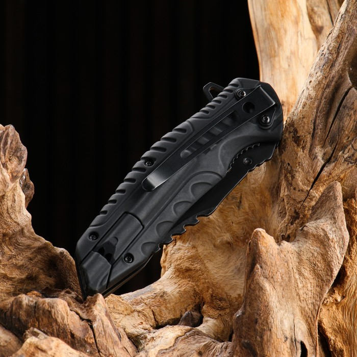 Нож складной "Акула" 21см, клинок 90мм/2,6мм