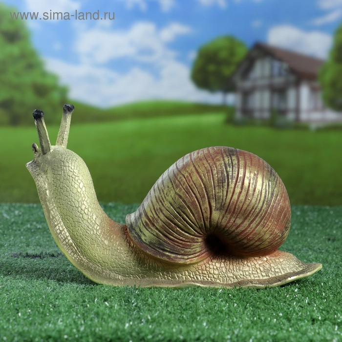 Садовая фигура Садовая фигура "Улитка" 27х11х17см