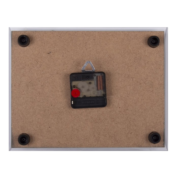 Часы настенные: Цветы, бесшумные, 20 х 26 см