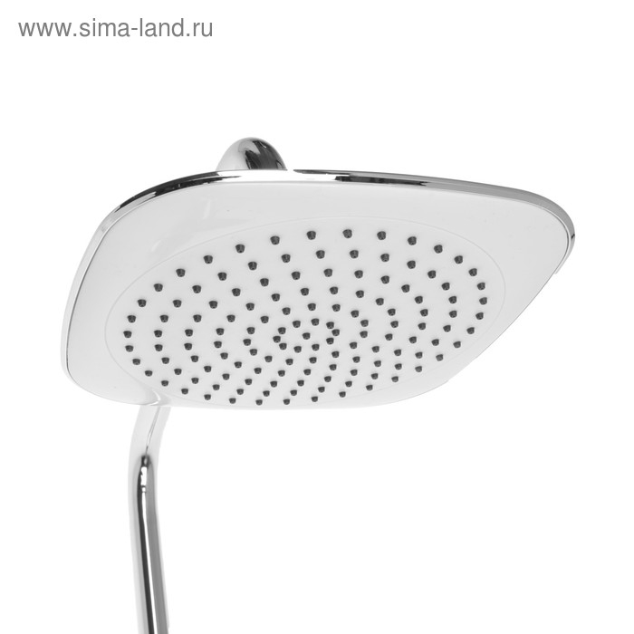 Стойка душевая Стойка душевая "ЦС-СМ ДС001005", ПРЕСТИЖ, с душевым набором, с тропическим душем, хром