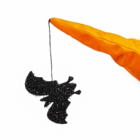 Карнавальная шляпа &laquo;Оранжевая&raquo;, драпированная, с летучей мышью, р. 56 &ndash; 58