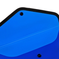 Папка-конверт на кнопке 260 х 140мм (Travel), 550 мкм, ErichKrause "Diamond Total Blue", обшитая, тиснение, непрозрачная, синяя Папка-конверт на кнопке 260 х 140мм (Travel), 550 мкм, ErichKrause "Diamond Total Blue", обшитая, тиснение, непрозрачная, синяя