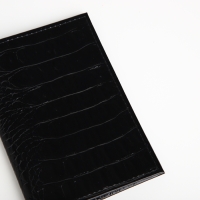 Обложка для паспорта, TEXTURA, цвет чёрный