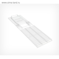 Опора задняя FLE&times;-BACK, 317&times;90&times;7 мм, прозрачная