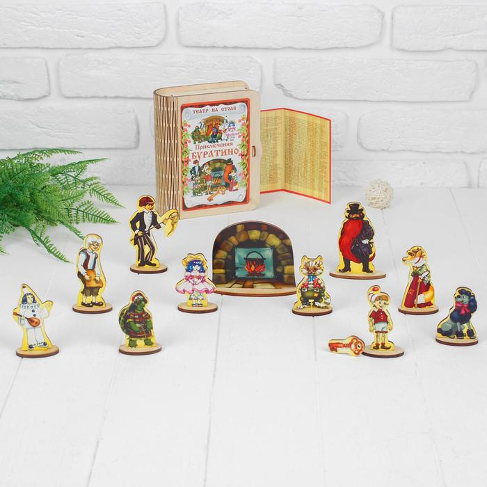 Театр на столе Театр на столе "Приключения Буратино"