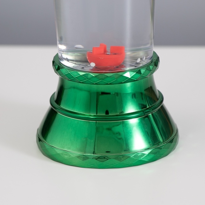 Лава лампа &laquo;Елка&raquo; LED 3хААА, USB зеленый 6,5х6,5х23,7см