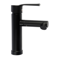 Смеситель для раковины ZEIN Z3693, однорычажный, поворотный излив высотой 9 см, черный Смеситель для раковины ZEIN Z3693, однорычажный, поворотный излив высотой 9 см, черный