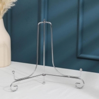 Подставка под тарелки Доляна, 13,5×20,5 см, цвет хромированный Подставка под тарелки Доляна, 13,5×20,5 см, цвет хромированный