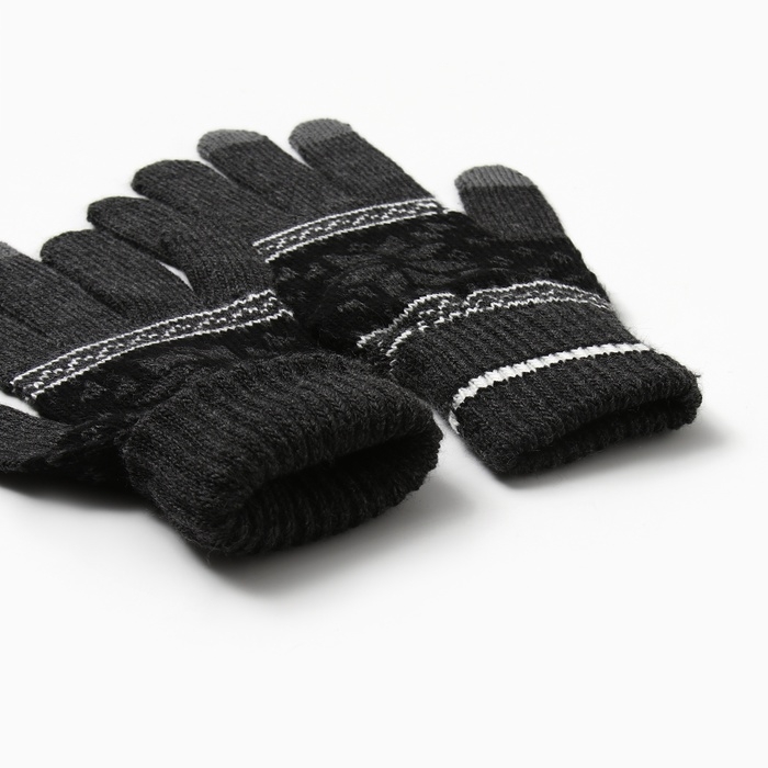 Перчатки женские , цвет серый, размер 18 Перчатки женские , цвет серый, размер 18